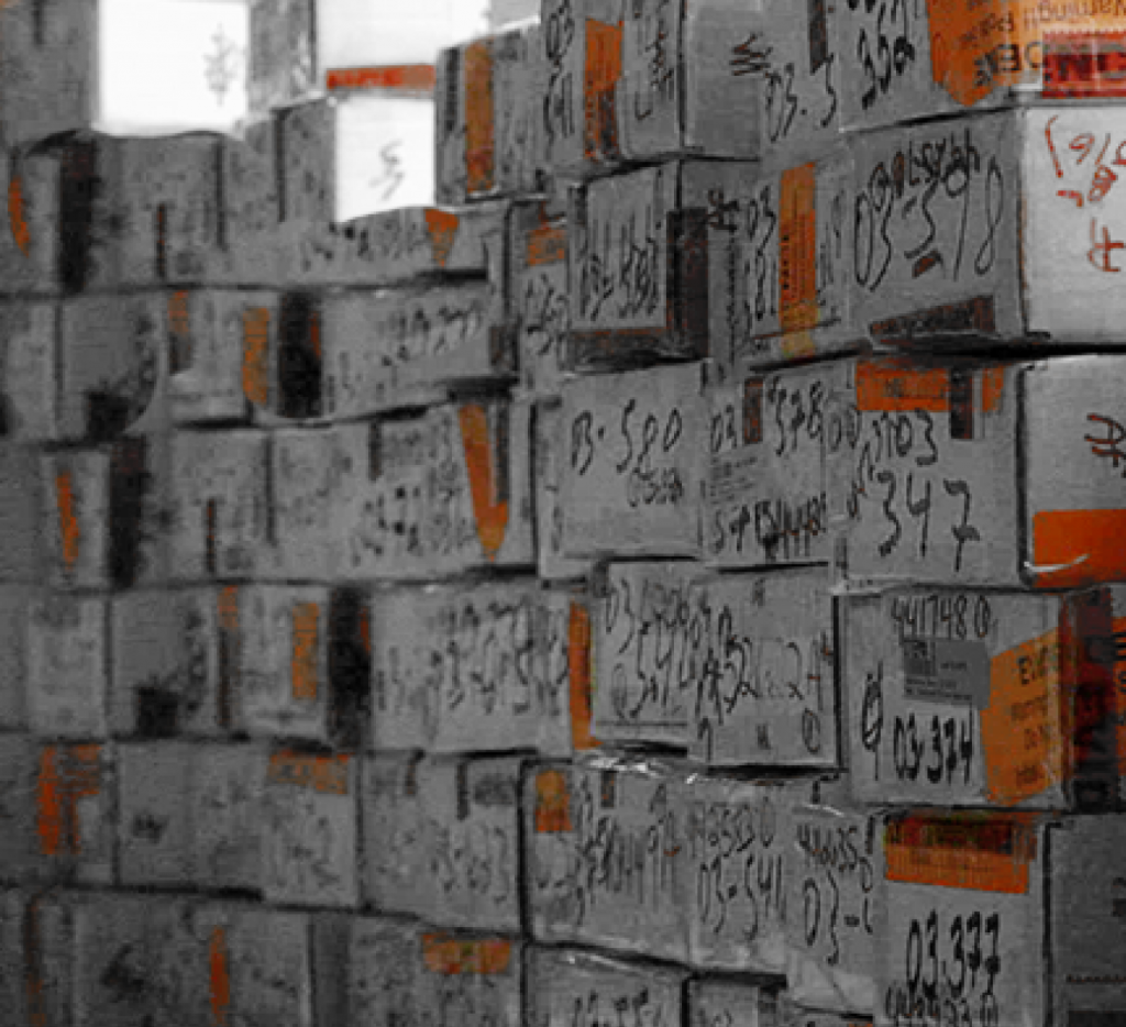 rape kits backlogged on shelves.